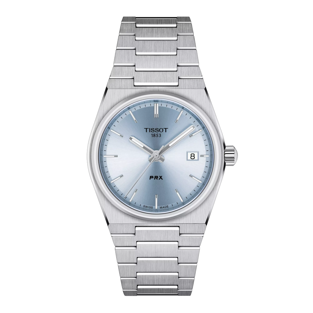 Tissot PRX mit blauem Zifferblatt