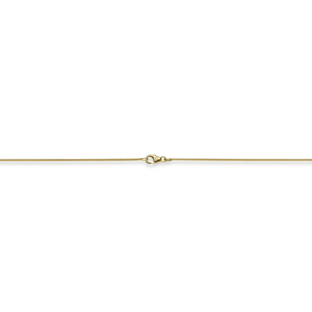 Serpentina – Schlangenkette aus Gelbgold