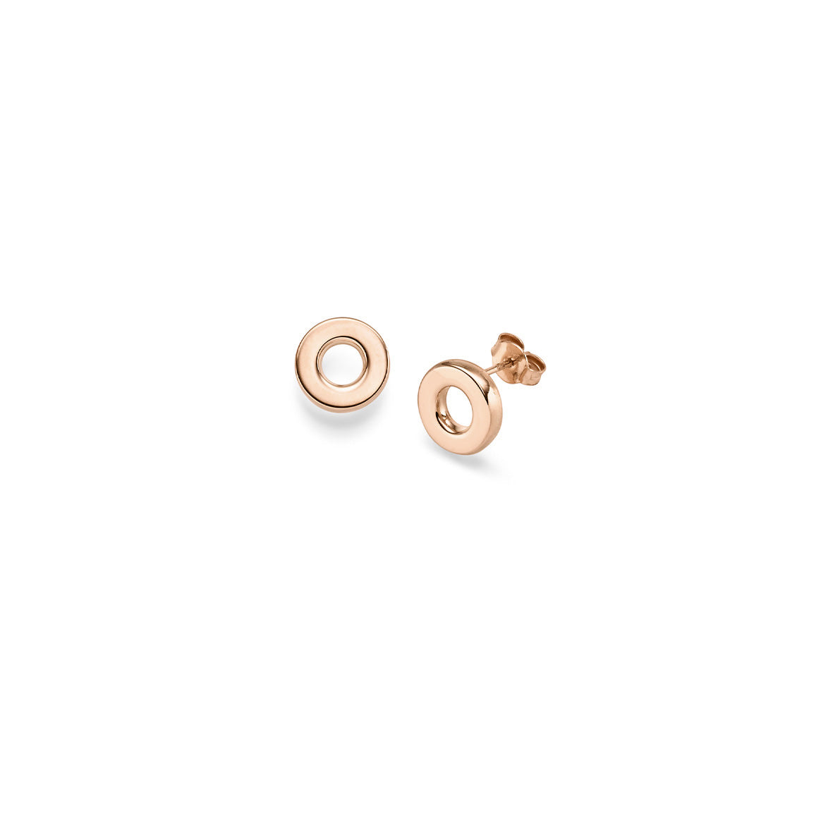 Ohrstecker 11,0 mm – 585 Roségold