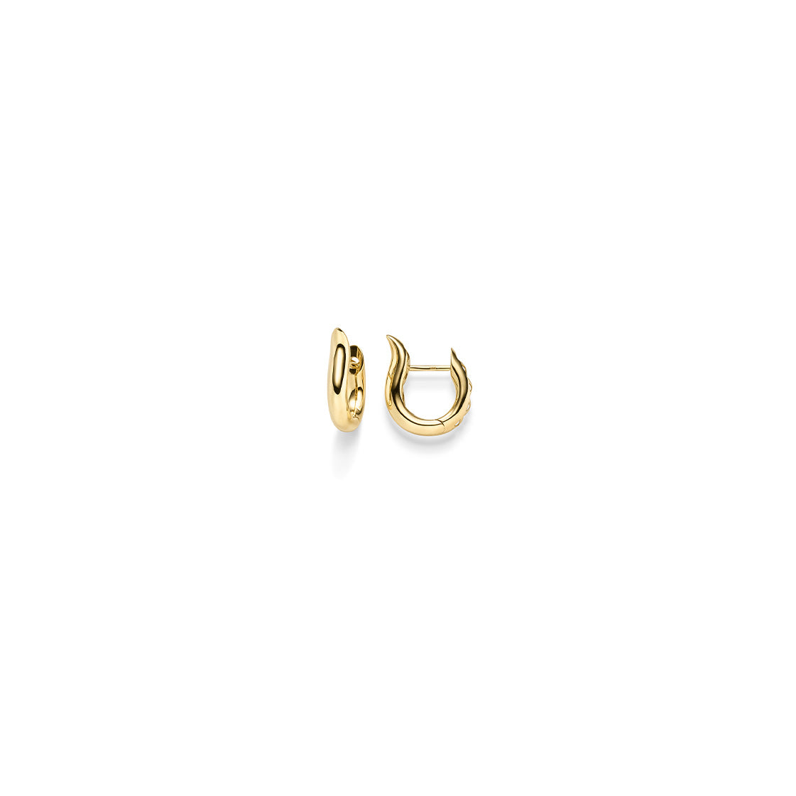 Creolen 4,0 mm – 585 Gelbgold