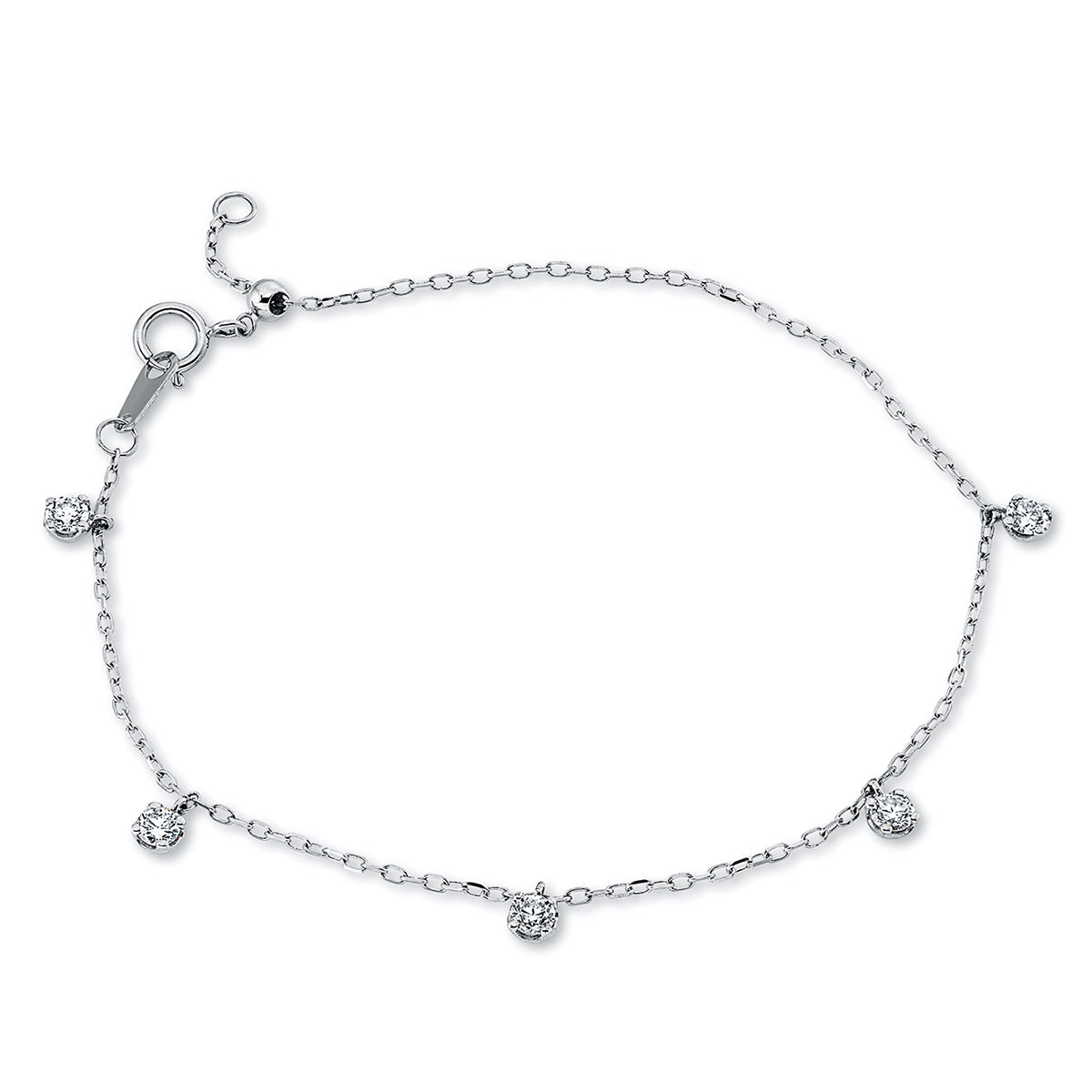 Diamantarmband – 750 Weißgold · 0,37 ct