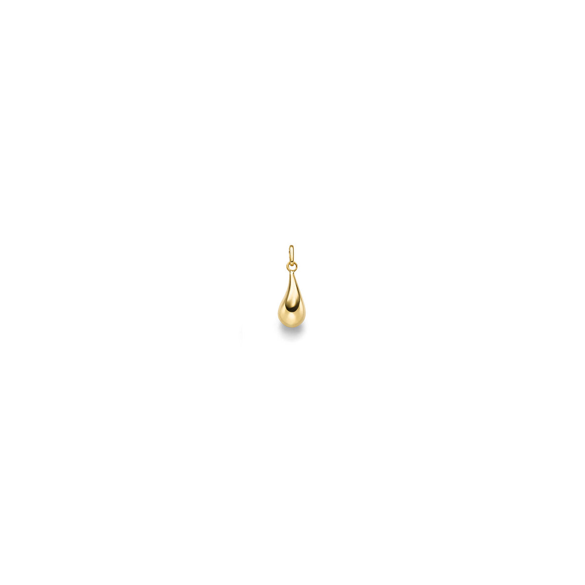 Anhänger Tropfen – 585 Gelbgold