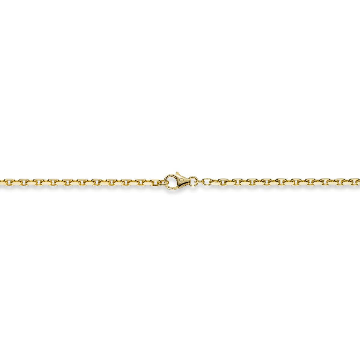 Ancora Ankerkette aus Gelbgold, 3 mm breit, mit Verschluss