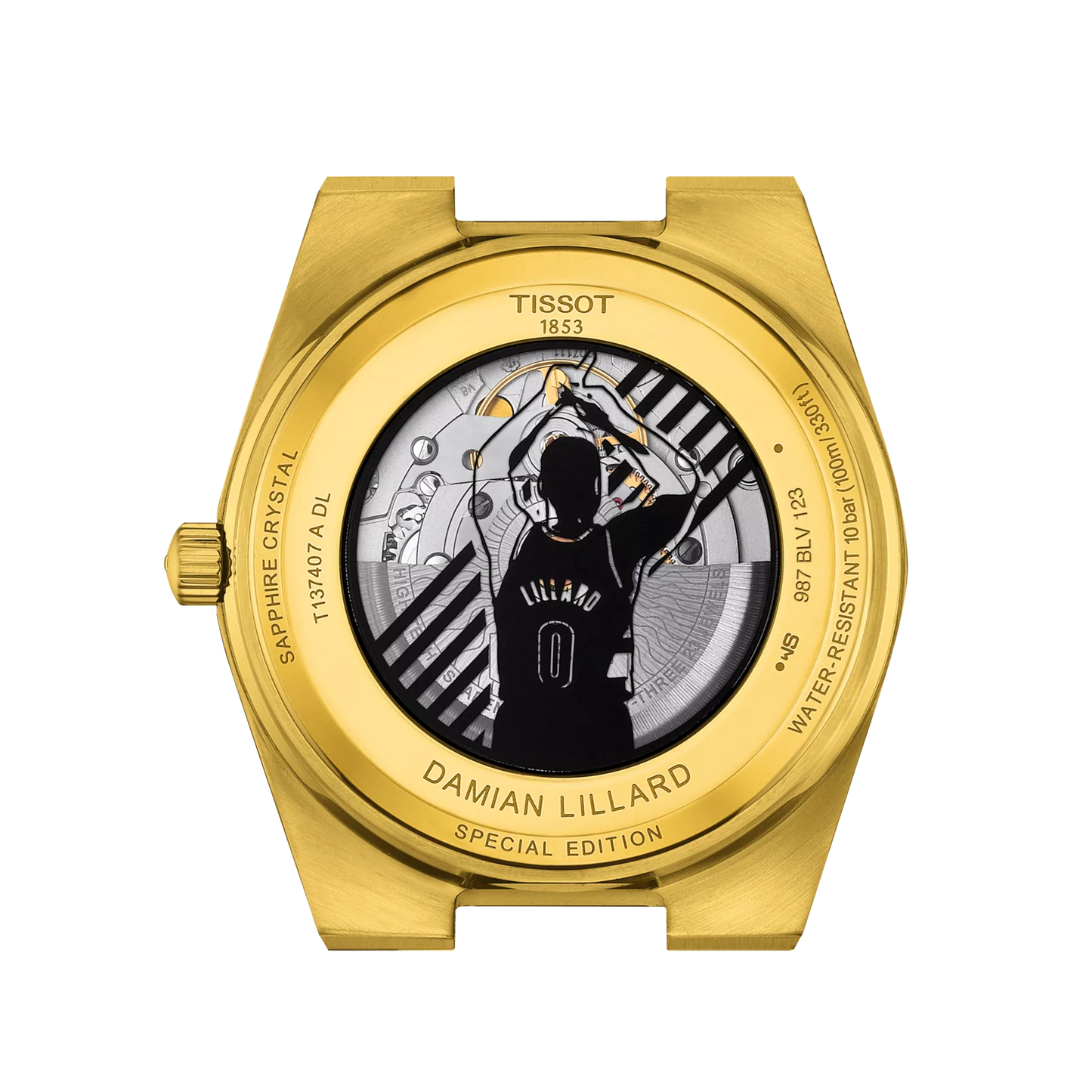 TISSOT PRX POWERMATIC 80 DAMIAN LILLARD SPECIAL EDITION 40MM